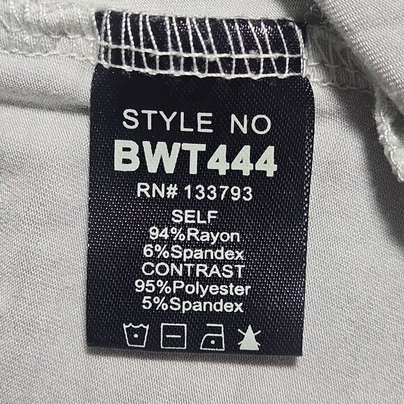 P.O.L Women Sage Lace V-Neck Top Small – Cottagecore, Light Academia, Soft Girl - Picture 7 of 11